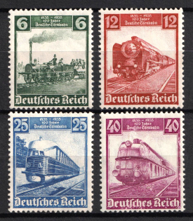 1935 Third Reich, Germany (Mi. 580 - 583, Full Set, CV $30)
