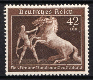 1939 42pf Third Reich, Germany (Mi. 699, Full Set, CV $30)