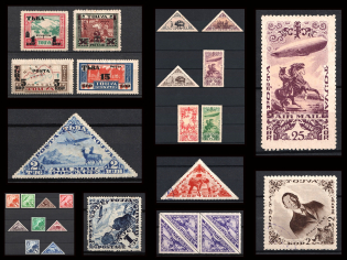 1934 Tannu Tuva, Russia, Small Stock of Stamps