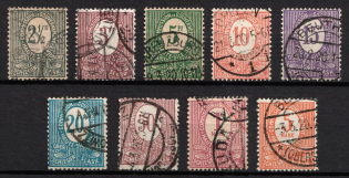 1920 Joining of Upper Silesia, Germany (Mi. 1 - 9, Full Set, Used, CV $50)