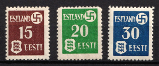 1941 Estonia, German Occupation, Germany (Full Set)