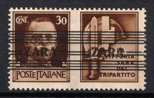 1943 30c Zadar, German Occupation, Germany (Mi. 36 II, CV $60)