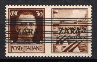 1943 30c Zadar, German Occupation, Germany (Mi. 36 IV, CV $60)