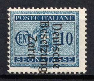 1943 10c Zadar, German Occupation, Germany, Official Stamp (Mi. 2, CV $80, MNH)