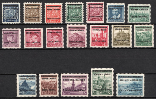 1939 Bohemia and Moravia, Germany (Full Set)