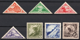 1935 Tannu Tuva, Russia (Zv. 64 - 70, Full Set)