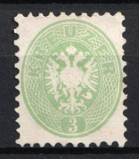 1863-64 3kr Austria