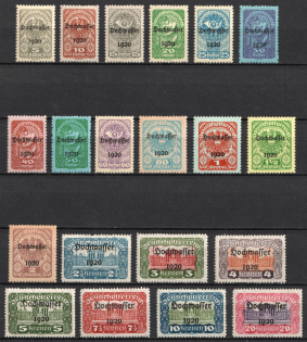 1921 Austria (Full Set)
