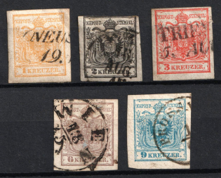 1850 Austria (Full Set, Used)