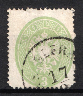 1863 3so Austria, Lombardy-Venetia (Used)