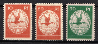 1912 German Empire, Germany, Airmail (Full Set)