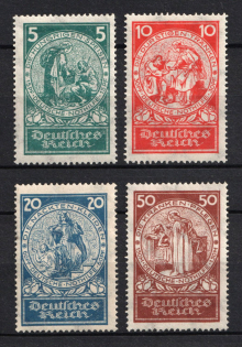 1924 Weimar Republic, Germany (Full Set, MNH)