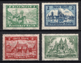 1924-27 Weimar Republic, Germany (Full Set, MNH)