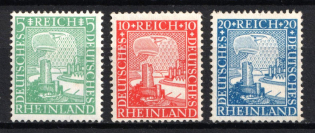 1925 Weimar Republic, Germany (Full Set, MNH)