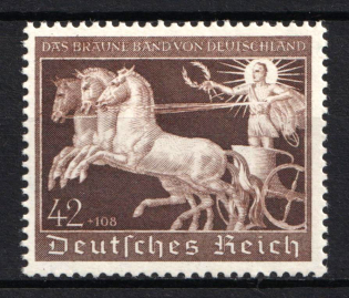 1940 42pf Third Reich, Germany (Full Set, MNH)