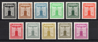 1938 Third Reich, Germany, Official Stamps (Full Set, MNH)
