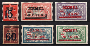 1921 Memel, Germany (Full Sets)