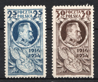 1934 Poland (Full Set, MNH)