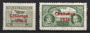 1934 Poland, Airmail (Full Set)