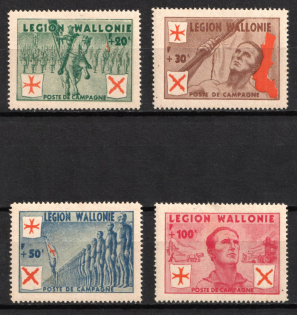 1942 Belgian Walloon Legion, Germany (Full Set)