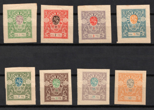 1920 Denikin Army, Unofficial Issue, Russia, Civil War (Full Set)