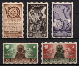 1945 Barletta - Trani, Polish II Corps in Italy, Poland, DP Camp, Displaced Persons Camp (Full Set)