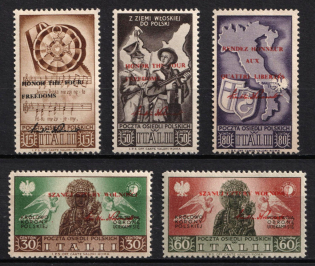 1946 Barletta - Trani, Polish II Corps in Italy, Poland, DP Camp, Displaced Persons Camp (Full Set)