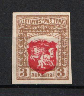 1919 3A Lithuania (Variety)