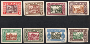 1932 Lithuania (Imperforate, Full Set)