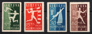 1938 Lithuania (Full Set, MNH)