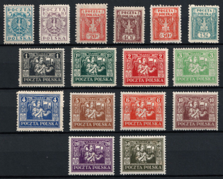 1922 Joining of Eastern Upper Silesia, Poland, Regular Issue (Full Set)
