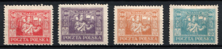 1922 Joining of Eastern Upper Silesia, Poland, Regular Issue (Full Set)
