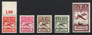 1924 Danzig Gdansk, Germany (Full Set)