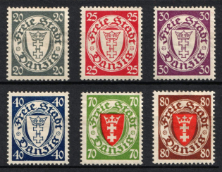 1935 Danzig Gdansk, Germany (Full Set)