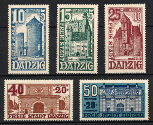 1936 Danzig Gdansk, Germany (Full Set)