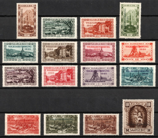 1934 Saar, Postage Due