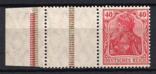 1921 Weimar Republic, Germany, Se-tenant, Zusammendrucke (MNH)