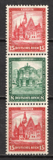 1931 Weimar Republic, Germany, Se-tenant, Zusammendrucke (MNH)