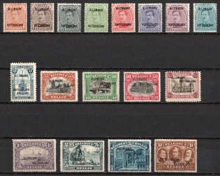 1919-21 Military Post in Rhineland, Belgium, German Occupation, Germany (Full Set, Signed)