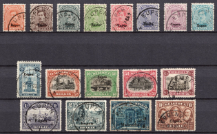 1920-21 Eupen, Belgium, German Occupation, Germany (Full Set, Signed)