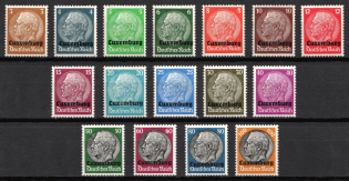 1940 Luxembourg, German Occupation, Germany (Full Set)