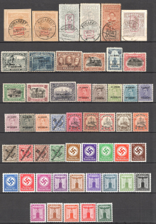 Germany Joining Occupation Third Reich Colonies Group (MH/MNH/Cancelled)