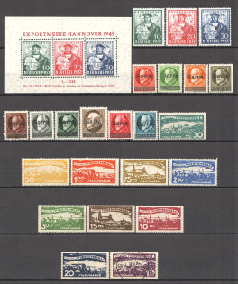 Germany Joining and American and British Zone Group (MH/MNH/Cancelled)