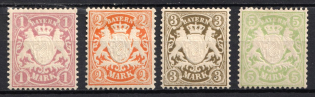 1911 Bavaria, German States, Germany (Signed, Full Set)