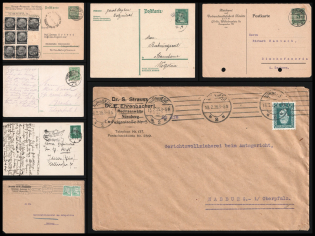 1924-1934, Germany, Collection of Covers and Postcards