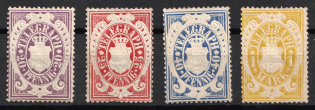 1876 Bavaria, German States, Germany, Telegraph Stamps