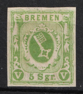 1859 5gr Bremen, German States, Germany