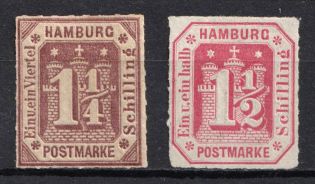 1866 Hamburg, German States, Germany