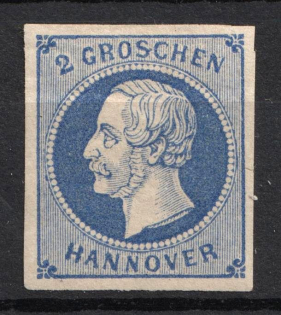 1859 2gr Hannover, German States, Germany