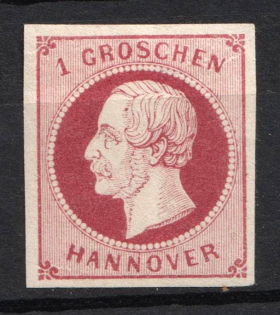 1861 1gr Hannover, German States, Germany (Signed)